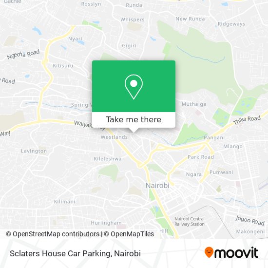 Sclaters House Car Parking map