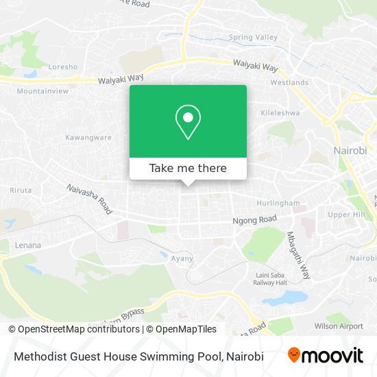 Methodist Guest House Swimming Pool map