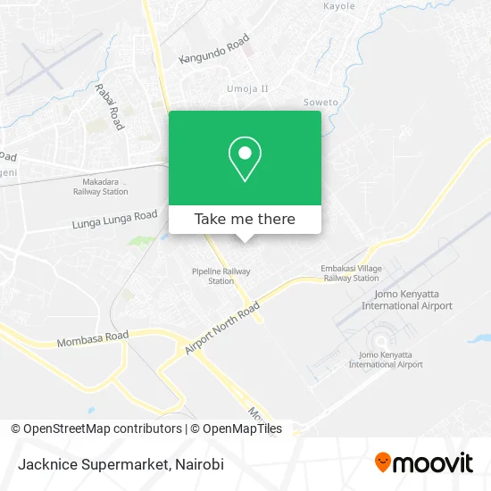 Jacknice Supermarket map