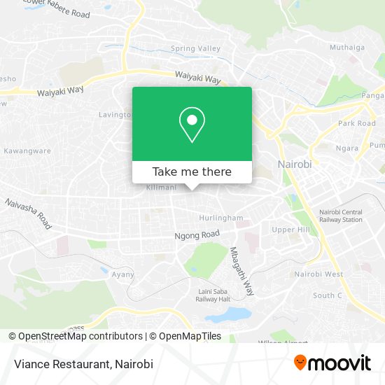 Viance Restaurant map