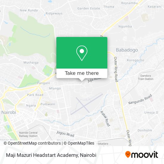 Maji Mazuri Headstart Academy map