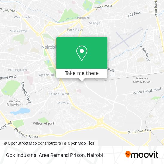 Gok Industrial Area Remand Prison map