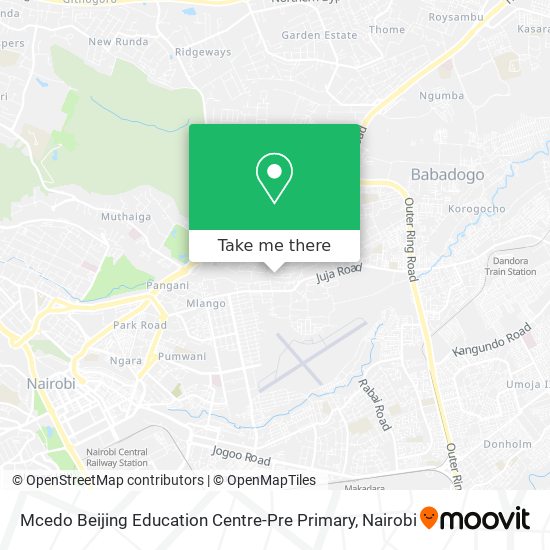 Mcedo Beijing Education Centre-Pre Primary map