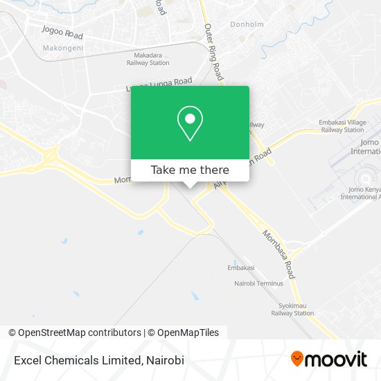 Excel Chemicals Limited map