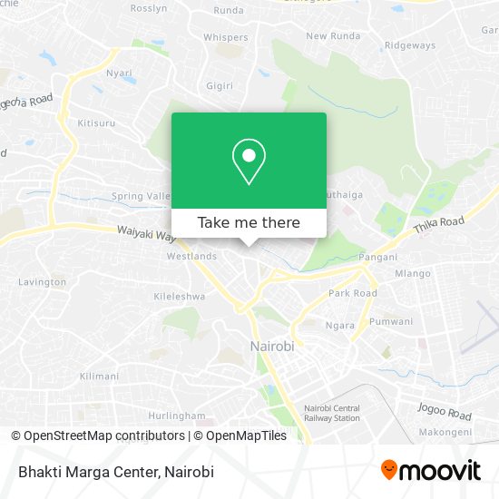 Bhakti Marga Center map