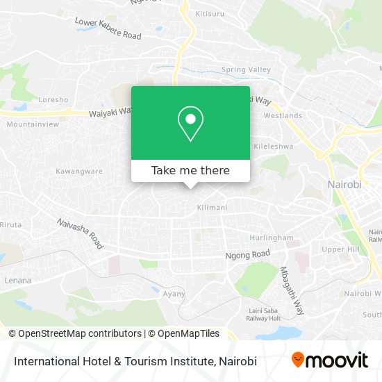 International Hotel & Tourism Institute map