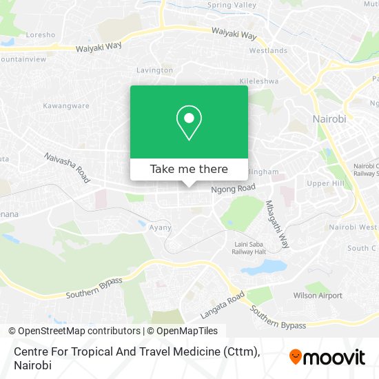 Centre For Tropical And Travel Medicine (Cttm) map