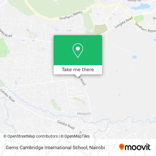 Gems Cambridge International School map
