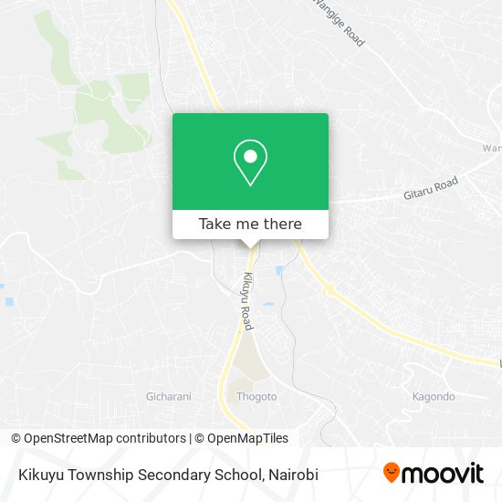 Kikuyu Township Secondary School map