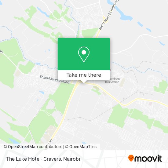 The Luke Hotel- Cravers map