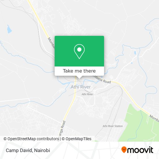 Camp David map