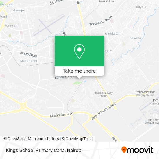 Kings School Primary Cana map