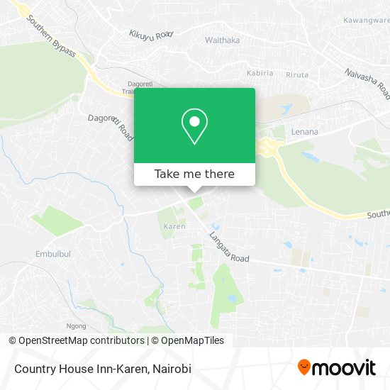Country House Inn-Karen map