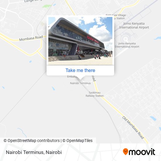 Nairobi Terminus map