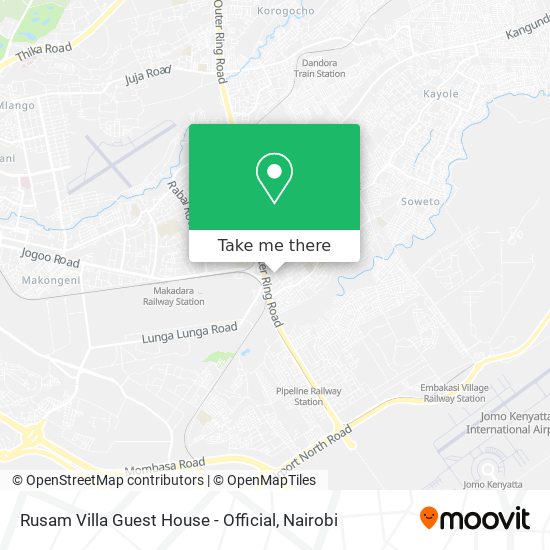 Rusam Villa Guest House - Official map