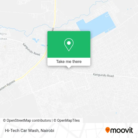 Hi-Tech Car Wash map