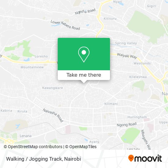 Walking / Jogging Track map
