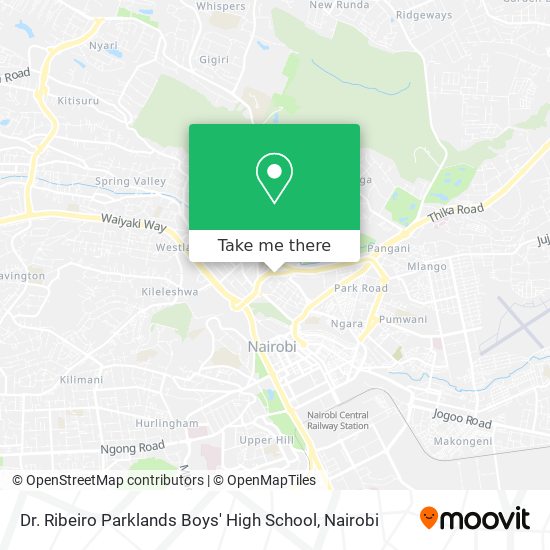 Dr. Ribeiro Parklands Boys' High School map