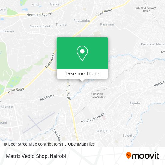 Matrix Vedio Shop map