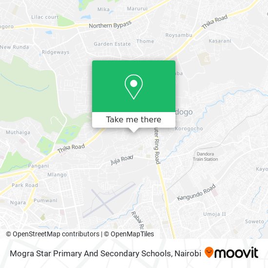 Mogra Star Primary And Secondary Schools map