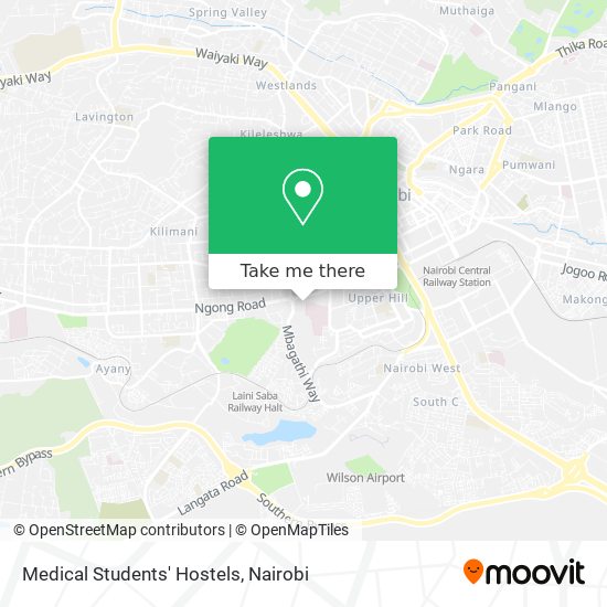 Medical Students' Hostels map