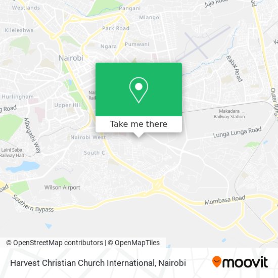 Harvest Christian Church International map
