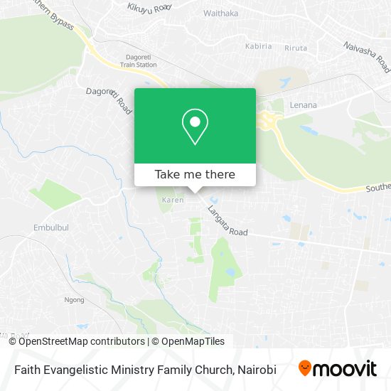 Faith Evangelistic Ministry Family Church map