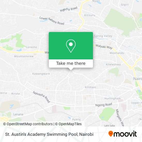 St. Austin's Academy Swimming Pool map