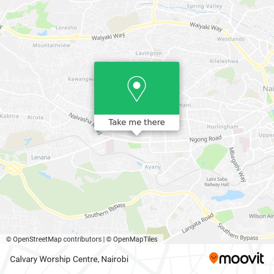 Calvary Worship Centre map