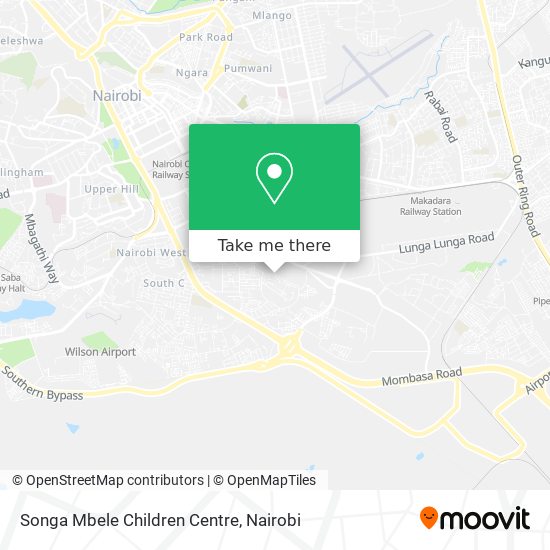 Songa Mbele Children Centre map