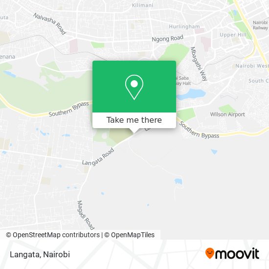 Langata map