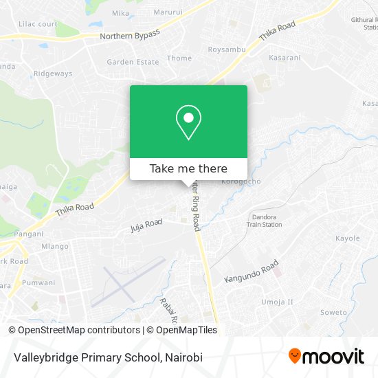Valleybridge Primary School map
