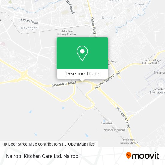 Nairobi Kitchen Care Ltd map