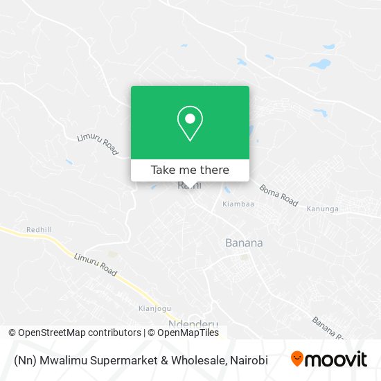 (Nn) Mwalimu Supermarket & Wholesale map
