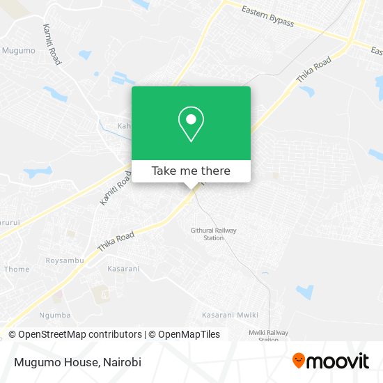Mugumo House map