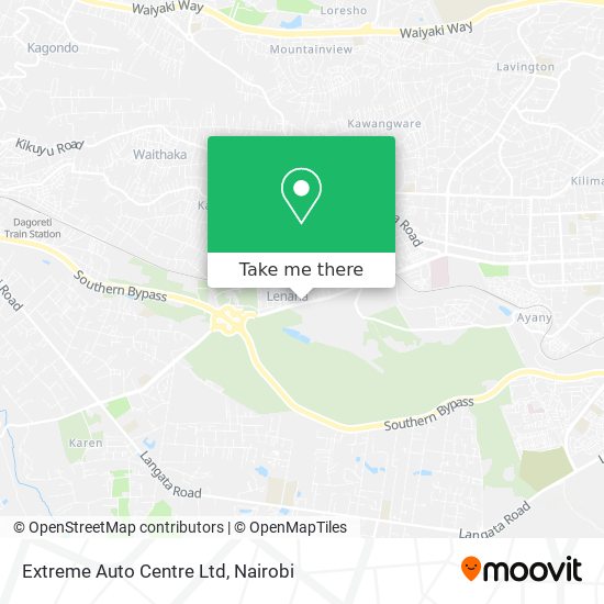 Extreme Auto Centre Ltd map
