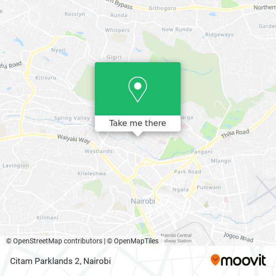 Citam Parklands 2 map