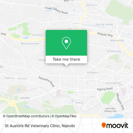 St Austin's Rd Veterinary Clinic map