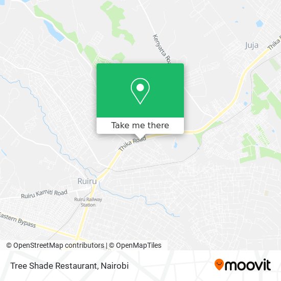 Tree Shade Restaurant map