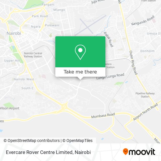 Evercare Rover Centre Limited map