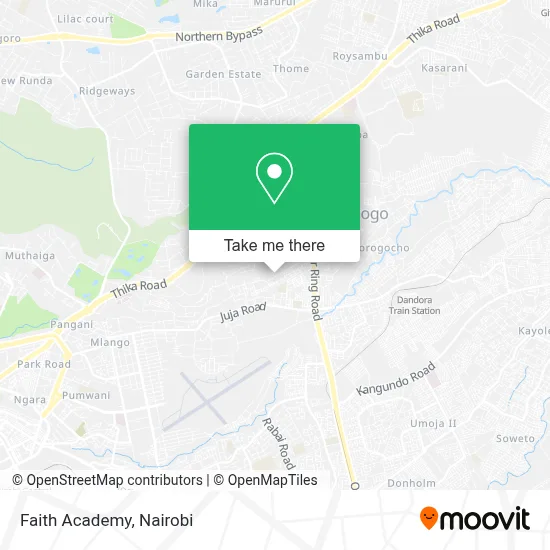 Faith Academy map