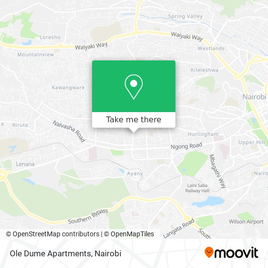 Ole Dume Apartments map