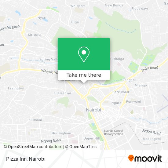 Pizza Inn map