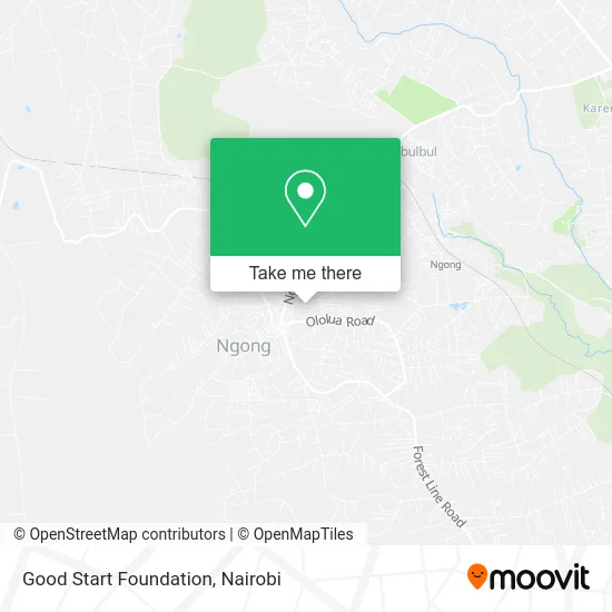 Good Start Foundation map