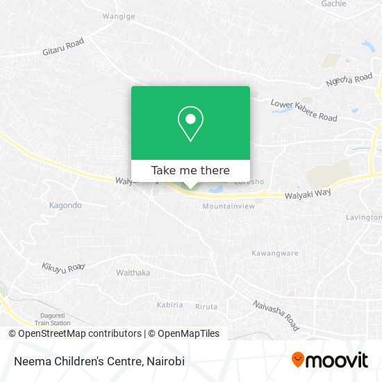 Neema Children's Centre map