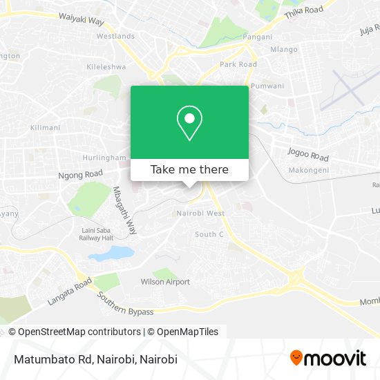 Matumbato Rd, Nairobi map