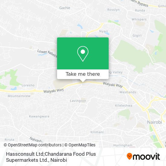 Hassconsult Ltd;Chandarana Food Plus Supermarkets Ltd. map