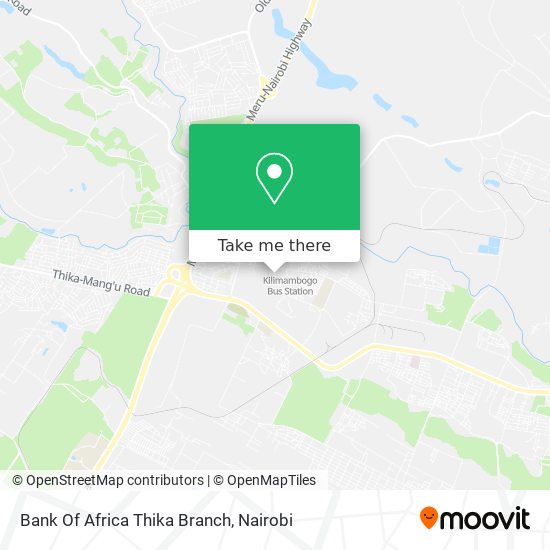 Bank Of Africa Thika Branch map