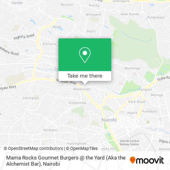 Mama Rocks Gourmet Burgers @ the Yard (Aka the Alchemist Bar) map