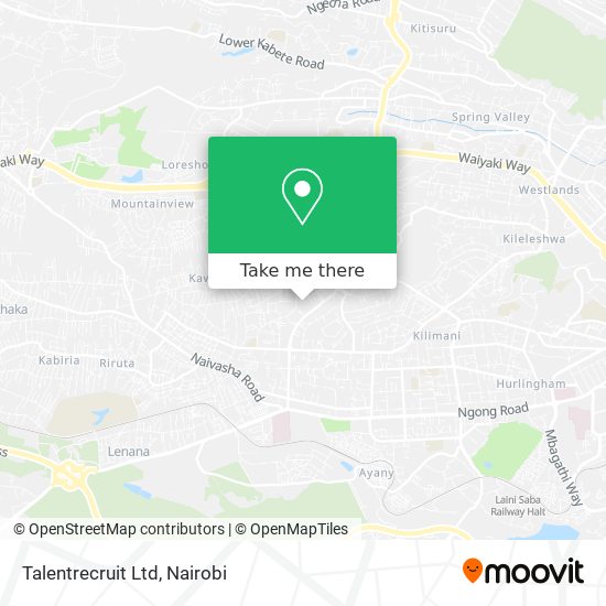 Talentrecruit Ltd map